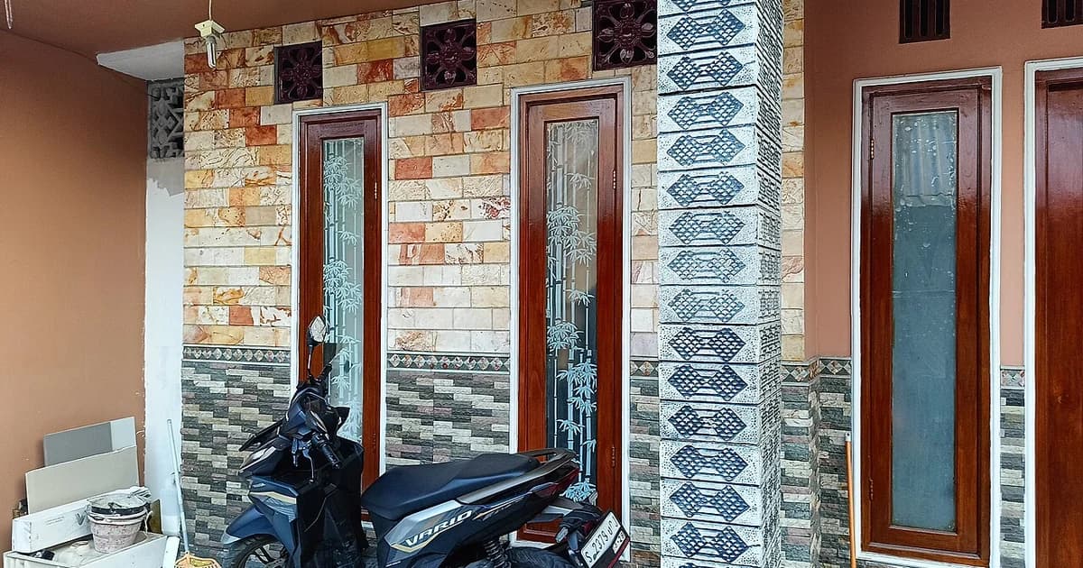 Foto ilustrasi kawasan perumahan di Indonesia