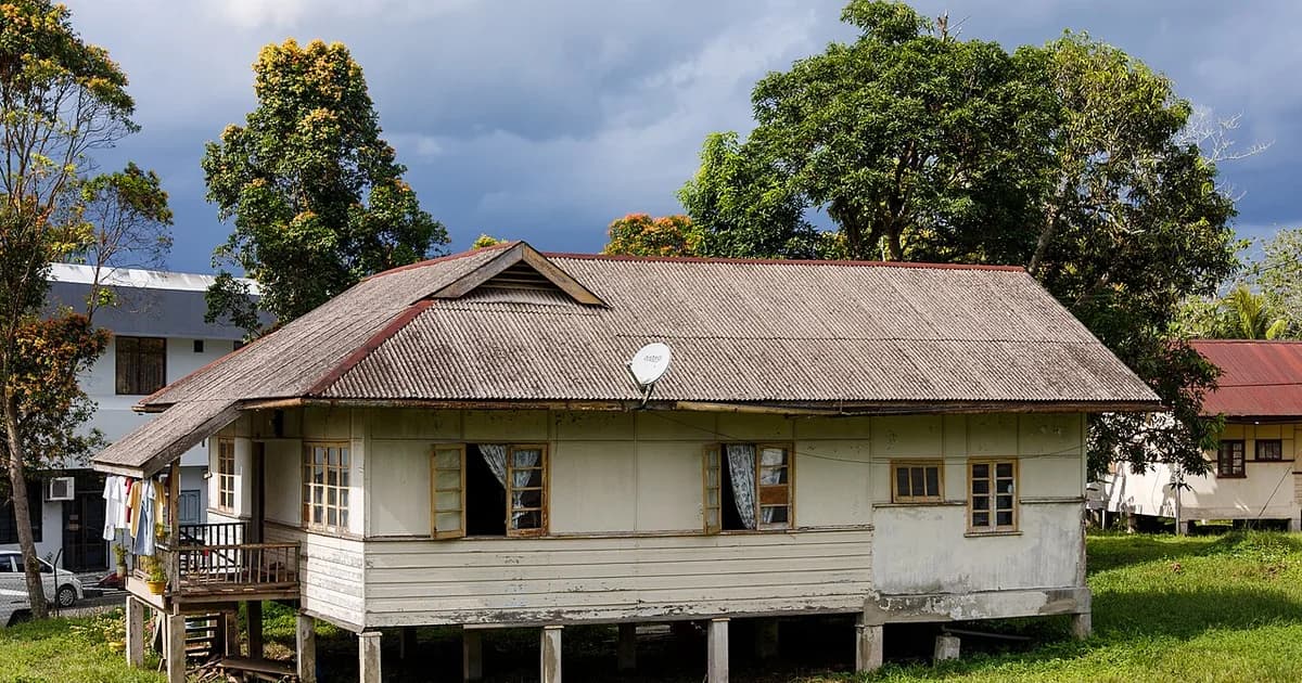 Foto rumah sebagai ilustrasi visual; bukan lokasi proyek Inproland