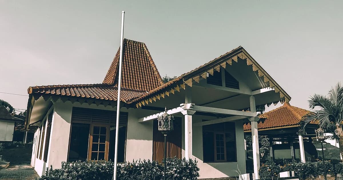 Foto ilustrasi kawasan perumahan di Indonesia