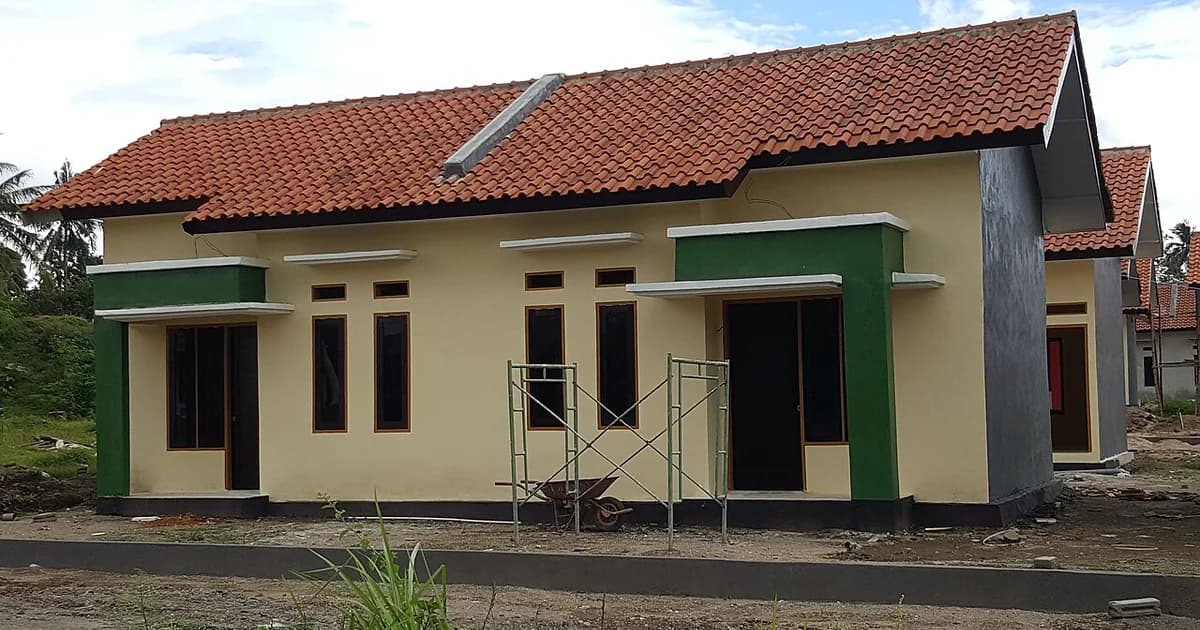 Foto rumah sebagai ilustrasi visual; bukan lokasi proyek Inproland