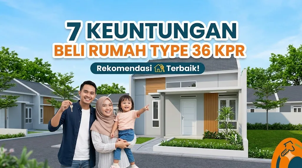 Rumah KPR type 36 Inproland