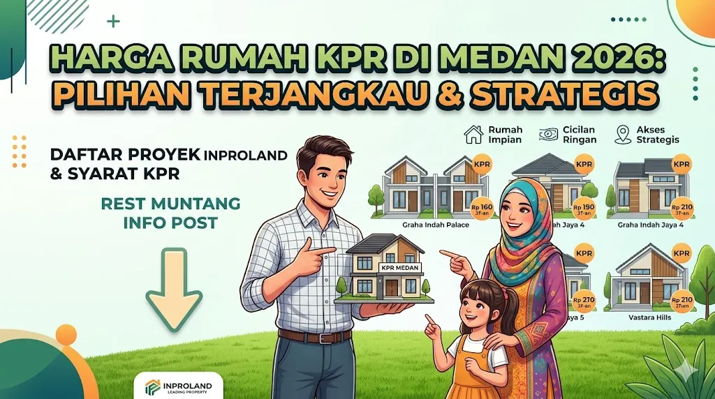 Daftar Harga Rumah KPR di Medan 2026: Pilihan Hunian Terjangkau dan Strategis